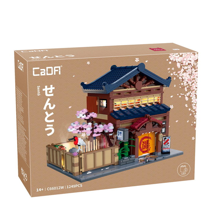 CADA Maison de Bain Japonaise (Sento) 1249 pièces