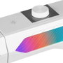 Mars Gaming MSDUOW Enceintes Gaming 2.0 Convertibles Soundbar Blanc, 15W, RGB Mesh, Bluetooth 5.0, Jack