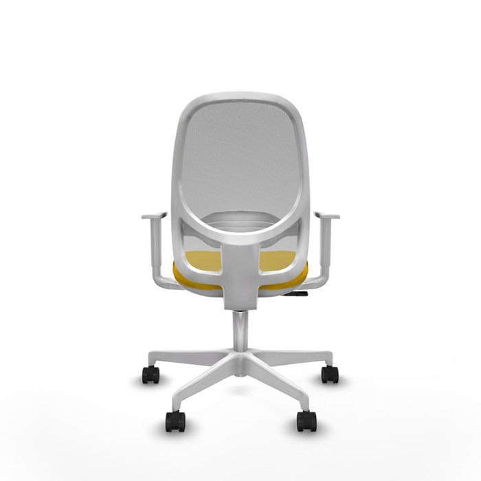 PIQUERAS Y CRESPO Chaise de bureau Cilanco Synchro Jaune