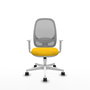 PIQUERAS Y CRESPO Chaise de bureau Cilanco Synchro Jaune