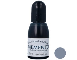 Tsukineko MEMENTO Encre de recharge Niebla Londinense 15ml