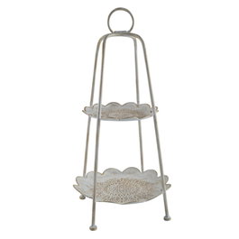 Plateau apéritif Home ESPRIT Blanc Doré Arabe