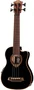 LAG Bajo Lag Tiki Uku Fretless A/E avec Cutaway, guitare basse électro-acoustique