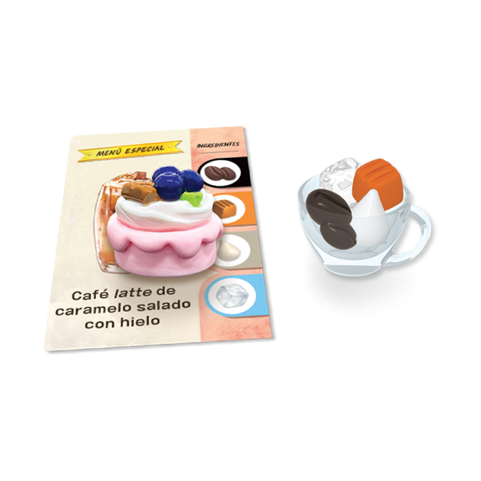 Korea Board Games KBGCR02 Coffee Rush: Tartas Deliciosas - Extension de jeu de plateau avec tartes, 2 à 4 joueurs, 30 minutes