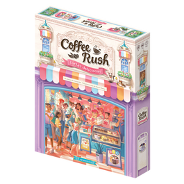 Korea Board Games KBGCR02 Coffee Rush: Tartas Deliciosas - Extension de jeu de plateau avec tartes, 2 à 4 joueurs, 30 minutes