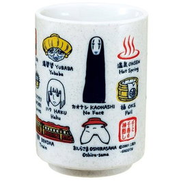 Benelic Tasse Le Voyage de Chihiro Characters en porcelaine