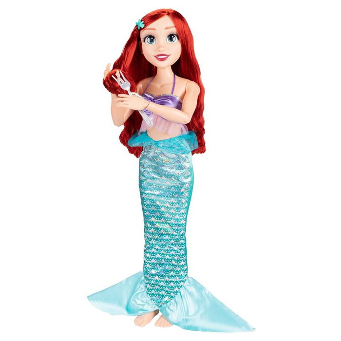 JAKKS PACIFIC Poupée Ariel La Sirène Disney - 80 cm