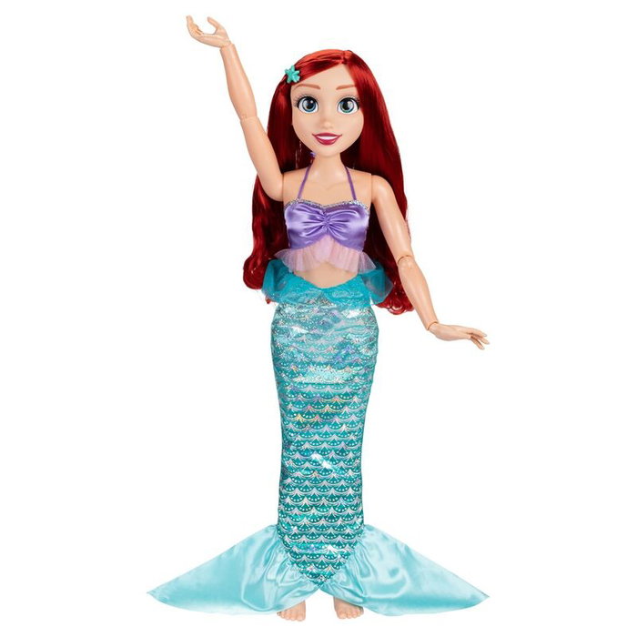 JAKKS PACIFIC Poupée Ariel La Sirène Disney - 80 cm