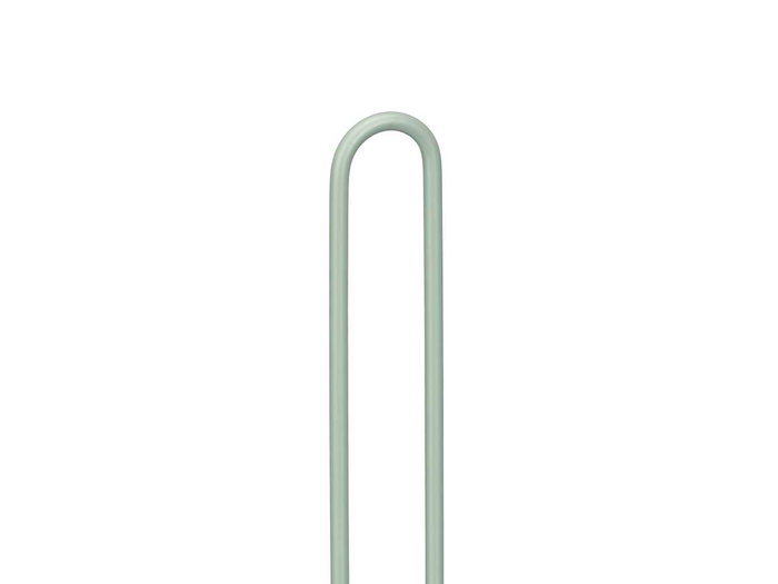 Kinvara Porte-rouleau en acier vert menthe 13 x 31,5 x 13 cm (Set de 24)