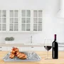 FACKELMANN Lot de 20 barquettes en aluminium 34 x 23 cm pour cuisson et barbecue