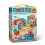 Melissa & Doug Blockables - La Ville - Jeu de construction 73 pièces avec blocs en bois, figurines et voitures - Jouet éducatif pour enfants dès 2 ans