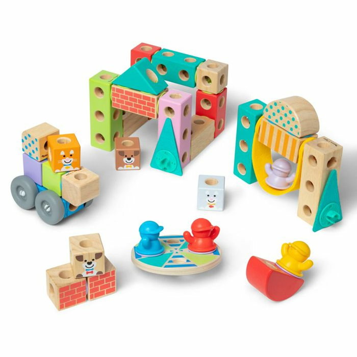 Melissa & Doug Blockables La Ville - 73 Pièces