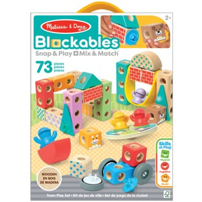 Melissa & Doug Blockables La Ville - 73 Pièces