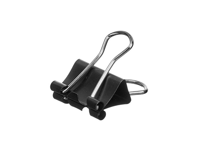 PINCELLO Set de 8 pinces clips noires petit format