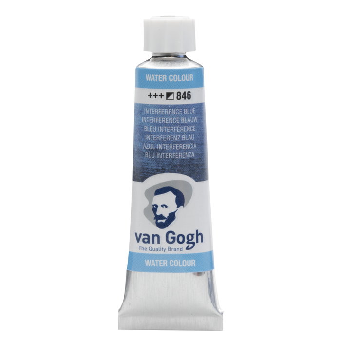 Van Gogh Aquarelle Bleu Interférence 846 en tube 10 ml Van Gogh Aquarelle Bleu Interférence 846 en tube 10 ml