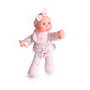 Muñecas Antonio Juan Ma Première Poupée Dolly avec Bavier Personnalisable 83205 - Poupée en Tissu Doux 36 cm - Langue Espagnol - À Partir de 3 Ans