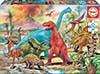 Educa Puzzle 100 pièces - Dinosaures - Pour enfants de 6 à 8 ans Educa Puzzle 100 pièces - Dinosaures - Pour enfants de 6 à 8 ans