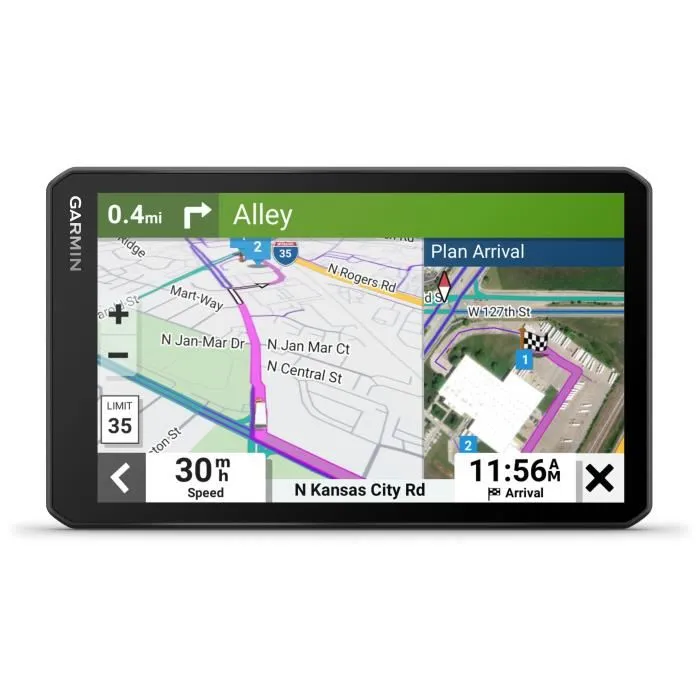 Garmin GPS Poids-Lourds DezlCam LGV710 avec Dashcam Intégrée - Ecran Tactile 6.95 Pouces pour Routiers Professionnels