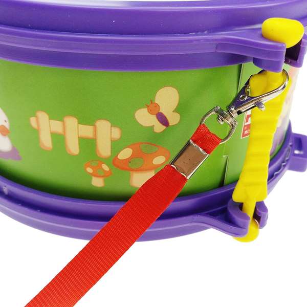 Reig Tambor 17 cm, tambour 17 cm avec étui, jouet en bois pour enfant à partir de 3 ans