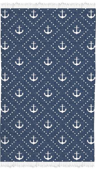 Secaneta Pareo Jacquard 100x160 cm Baltimore Motif Assorti