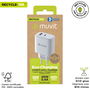 Chargeur mural Muvit for Change MCD356 Blanc 18 W 45 W