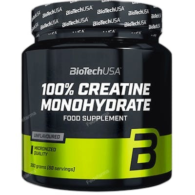 BIOTECHUSA 100% Creatine Monohydrate Neon Citrus 300g BIOTECHUSA 100% Creatine Monohydrate Neon Citrus 300g