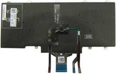 Dell Clavier M14ISFBP, Espagnol Castillan, 83 touches, Rétroéclairé