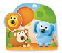 Hape - Puzzle d'animaux de la jungle 22.5 x 20.8 x 3.5 cm - Jeu éducatif pour enfant à partir de 24 mois