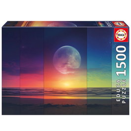 Educa Puzzle pour adultes 1500 pièces - Phases cosmiques - Réf. 20570 - 85 x 60 cm