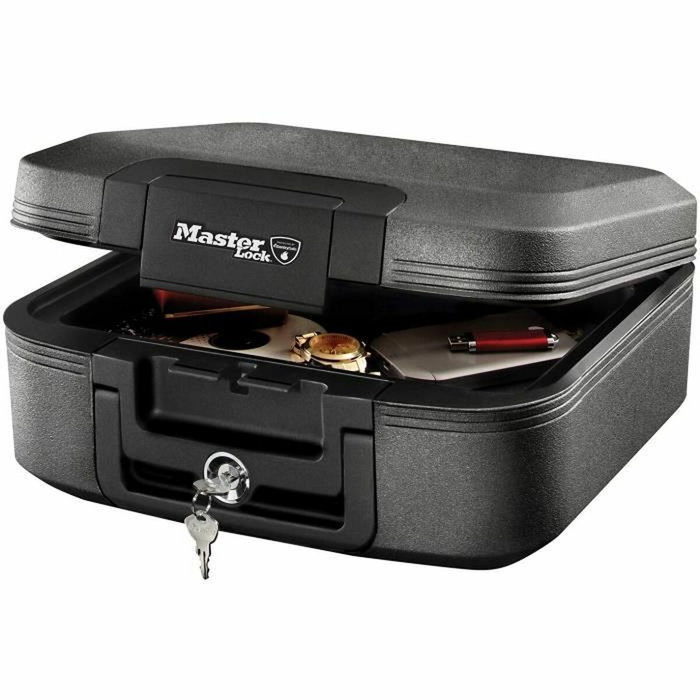 Master Lock LCHW20101 Mallette de Sécurité Ignifuge et Étanche Anthracite Master Lock LCHW20101 Mallette de Sécurité Ignifuge et Étanche Anthracite