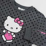 Cerdà Sweat-shirt en coton brushed Hello Kitty âge 12 ans couleur gris foncé