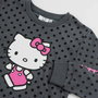 Cerdà Sweat-shirt en coton brushed Hello Kitty âge 12 ans couleur gris foncé
