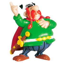 Plastoy Figurine Astérix Abraracourcix le chef 6 cm