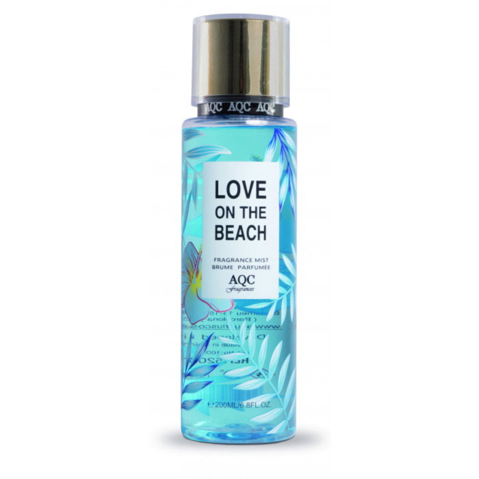 Aqc Brume Parfumée pour le Corps Love On The Beach 200 mL - Hydratante, Fraîcheur Tropicale et Notes Douces Aqc Brume Parfumée pour le Corps Love On The Beach 200 mL - Hydratante, Fraîcheur Tropicale et Notes Douces