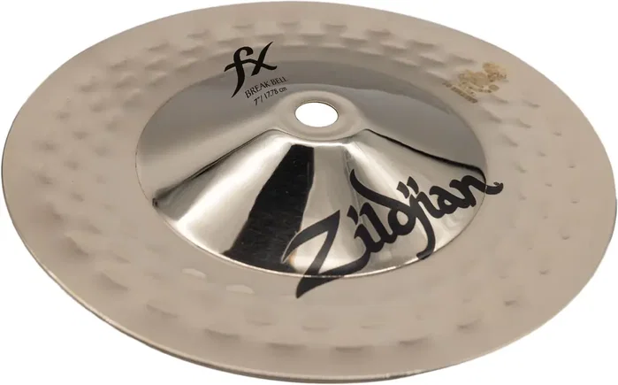 Zildjian Zil Bel 7" Break Bell Campagne FX, martelée, bord rebordé, finition brillante, usage musical et rituel Zildjian Zil Bel 7" Break Bell Campagne FX, martelée, bord rebordé, finition brillante, usage musical et rituel