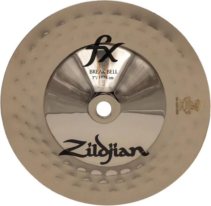 Zildjian Zil Bel 7" Break Bell Campagne FX, martelée, bord rebordé, finition brillante, usage musical et rituel Zildjian Zil Bel 7" Break Bell Campagne FX, martelée, bord rebordé, finition brillante, usage musical et rituel