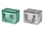 Leknes Sac Isotherme 5L Assorti Vert Gris 25x12x18 cm Plastique Aluminium (Set de 24)