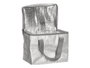 Leknes Sac Isotherme 5L Assorti Vert Gris 25x12x18 cm Plastique Aluminium (Set de 24)