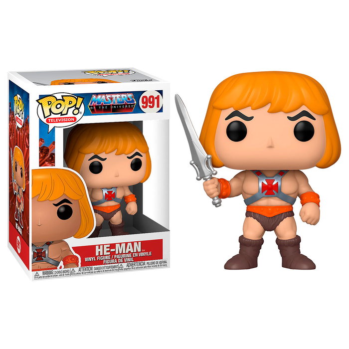 Funko POP! Masters Of The Universe - He-Man - Figurine Vinyle Collectible 9 cm - Boîte Fenêtre Cadeau Funko POP! Masters Of The Universe - He-Man - Figurine Vinyle Collectible 9 cm - Boîte Fenêtre Cadeau
