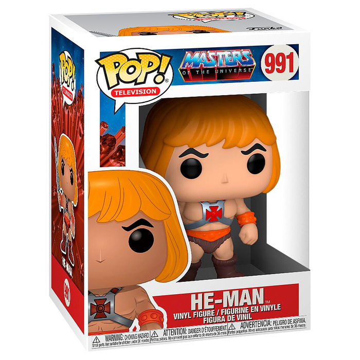 Funko POP! Masters Of The Universe - He-Man - Figurine Vinyle Collectible 9 cm - Boîte Fenêtre Cadeau Funko POP! Masters Of The Universe - He-Man - Figurine Vinyle Collectible 9 cm - Boîte Fenêtre Cadeau