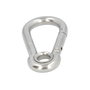 WOLFPACK LINEA PROFESIONAL Mousqueton pompier inoxydable à œil 100 mm