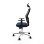 Piqueras y Crespo Chaise de Bureau 1D086N1 Blue marine