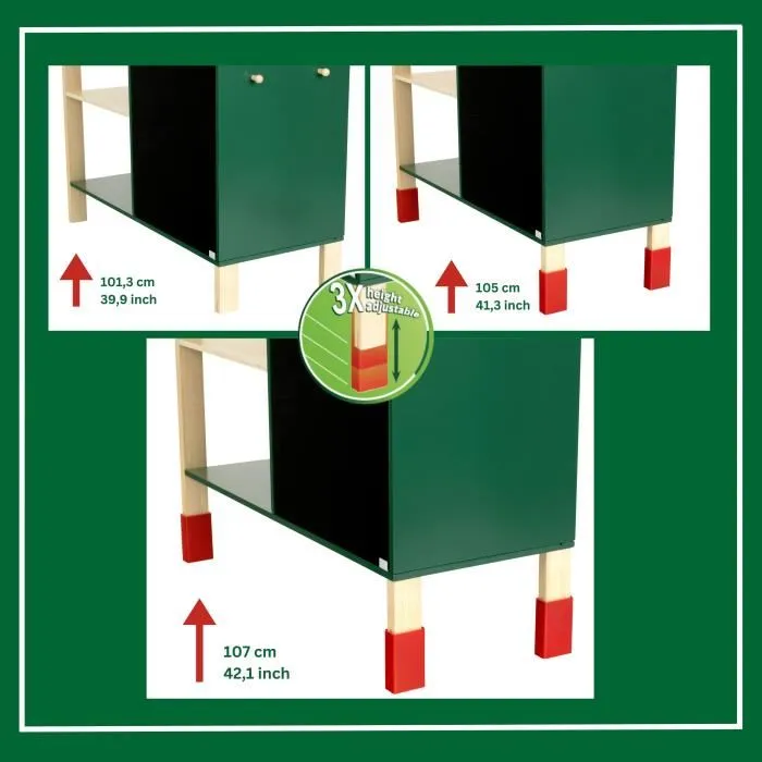 Klein Établi de Bricolage Bosch 8734 en Bois FSC avec Visseuse Électronique, Caisse à Outils et Set de Construction - Jouet pour Enfants Dès 3 Ans Klein Établi de Bricolage Bosch 8734 en Bois FSC avec Visseuse Électronique, Caisse à Outils et Set de Construction - Jouet pour Enfants Dès 3 Ans