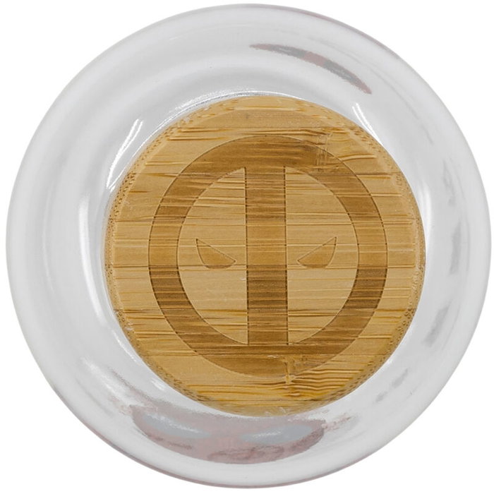 STOR - Bouteille en verre réutilisable Marvel Deadpool 620ml - Verre borosilicate sans BPA - Thème série et cinéma