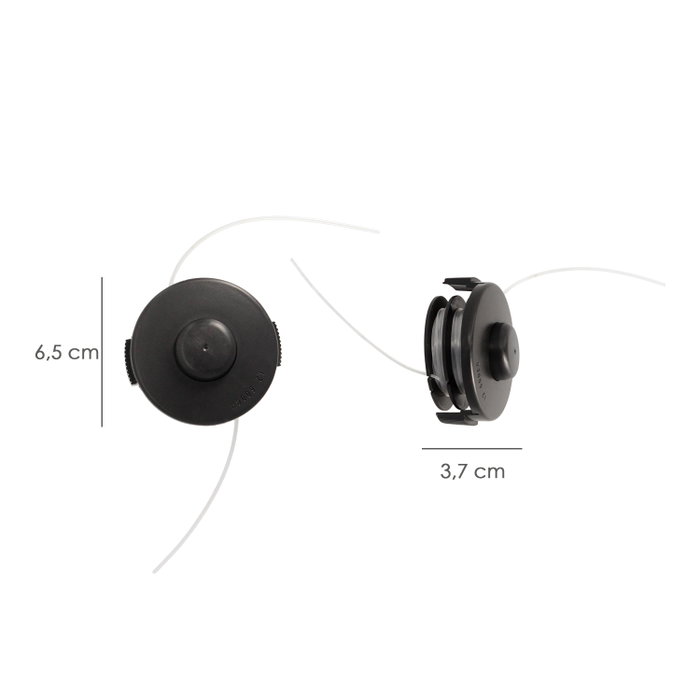 WOLFPACK LINEA PROFESIONAL Tête de rechange en nylon KPGC0214/DT2100