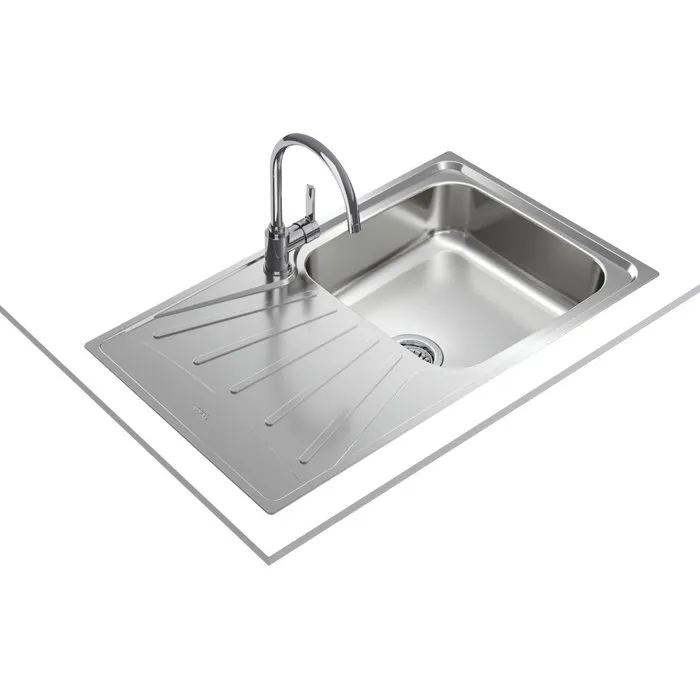 Teka Évier StarBright en acier inoxydable poli encastrable