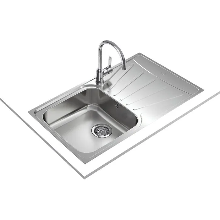 Teka Évier StarBright en acier inoxydable poli encastrable