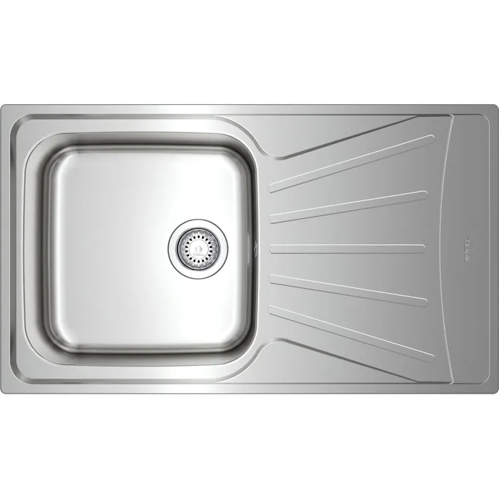 Teka Évier StarBright en acier inoxydable poli encastrable
