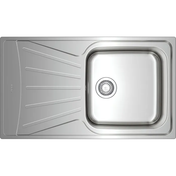 Teka Évier StarBright en acier inoxydable poli encastrable