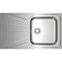 Teka Évier StarBright en acier inoxydable poli encastrable